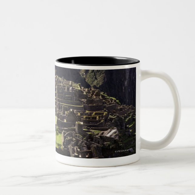 Caneca De Café Em Dois Tons Machu Picchu, Peru (Direita)