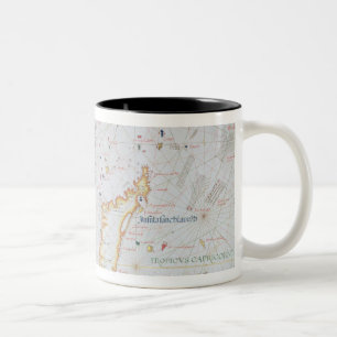 Caneca De Café Em Dois Tons Madagascar e litoral africano do leste