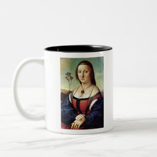 Caneca De Café Em Dois Tons Maddalena Doni - Raphael - c1506