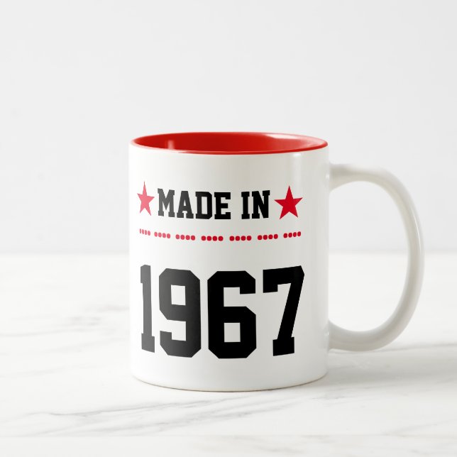 Caneca De Café Em Dois Tons Made in 1967 (Direita)