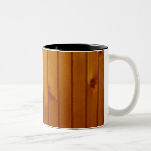 Caneca De Café Em Dois Tons Madeira (Direita)