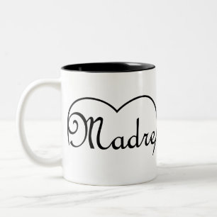 Caneca De Café Em Dois Tons Madre italiana
