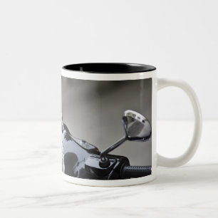 Caneca De Café Em Dois Tons Madrid, Vespa preta