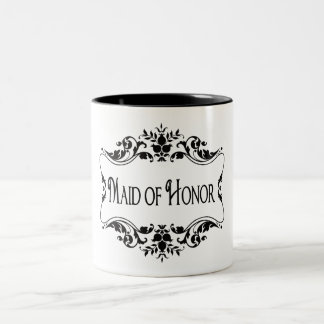 Caneca De Café Em Dois Tons Madrinha de casamento
