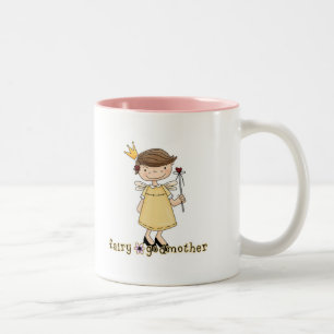 Caneca De Café Em Dois Tons Madrinha Fada