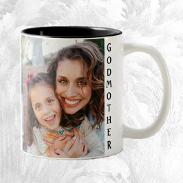 Caneca De Café Em Dois Tons Madrinha Mug! Foto doce
