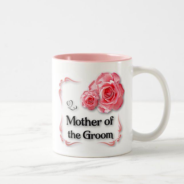 Caneca De Café Em Dois Tons Mãe do Groom (Direita)