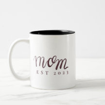 Mãe Estabeleceu Nome Personalizado Novo Presente d