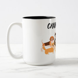 Caneca De Café Em Dois Tons Mãe na moda