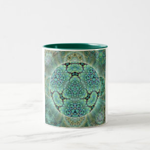 Caneca De Café Em Dois Tons Mãe Natureza
