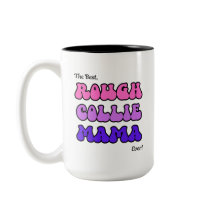 Mãe Rough Collie