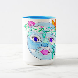 Caneca De Café Em Dois Tons Mãe Terra