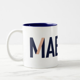Caneca De Café Em Dois Tons Maestra Mug