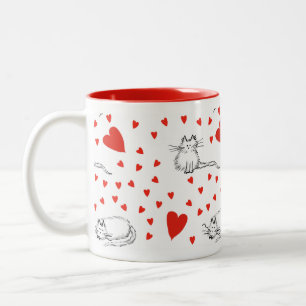 Caneca De Café Em Dois Tons Maggie Love v3