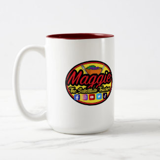 Caneca De Café Em Dois Tons Maggie Mug