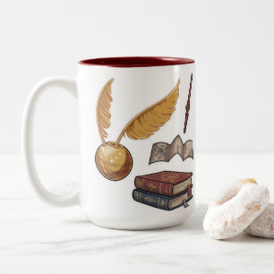 Caneca De Café Em Dois Tons Magia de Feiticeiro