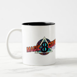 Caneca De Café Em Dois Tons Magic 8 Count Mug