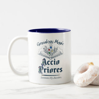 Caneca De Café Em Dois Tons Mágica dos Meus Antepassados