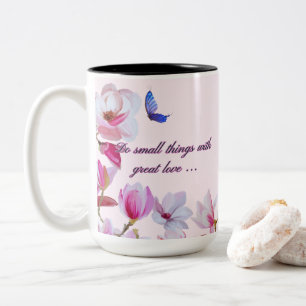 Caneca De Café Em Dois Tons Magnolia Excelente Love
