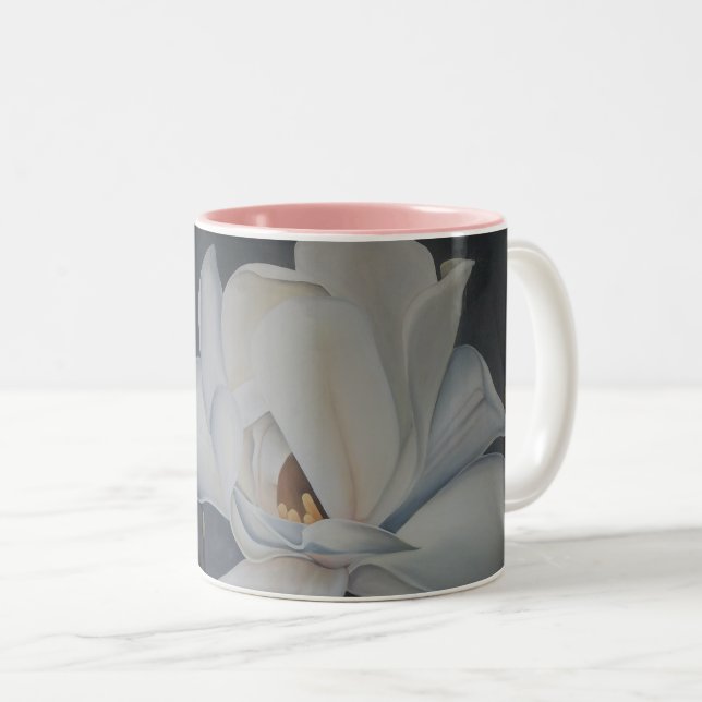 Caneca De Café Em Dois Tons Magnolia Fine Art Mug (Frente Esquerda)