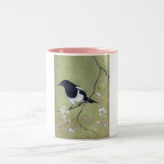 Caneca De Café Em Dois Tons magpie e dogwood