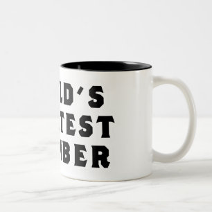 Caneca De Café Em Dois Tons Maior Canalizador do Mundo