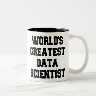 Caneca De Café Em Dois Tons Maior Cientista de Dados do Mundo