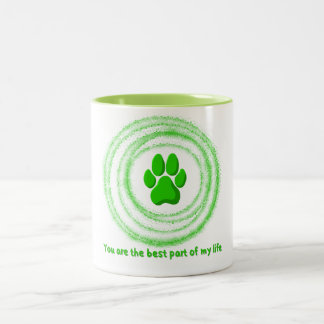 Caneca De Café Em Dois Tons Mais do que um Animal de Estimação: A Coleção do D