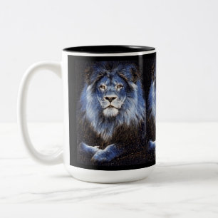Caneca De Café Em Dois Tons Majexpressa Lions