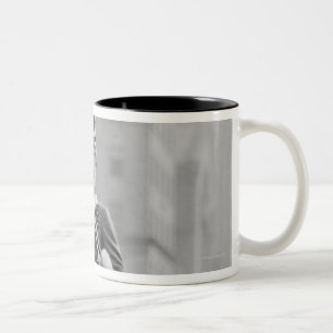 Caneca De Café Em Dois Tons Major de cilindro