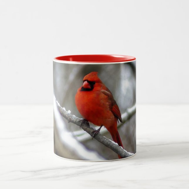 Caneca De Café Em Dois Tons Male Cardinal (Centro)