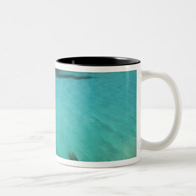 Caneca De Café Em Dois Tons Malta, Ilha Comino, A Lagoa Azul (Direita)