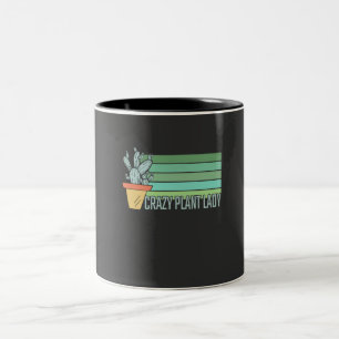 Caneca De Café Em Dois Tons Maluca de Planta