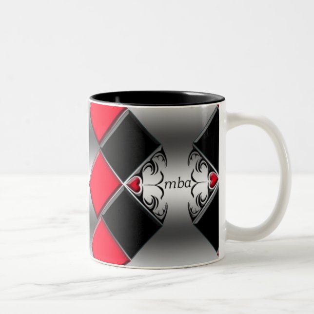 Caneca De Café Em Dois Tons mama (Direita)