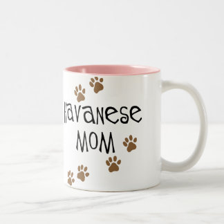 Caneca De Café Em Dois Tons Mamã de Havanese