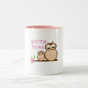 Caneca De Café Em Dois Tons Mama de Hoota