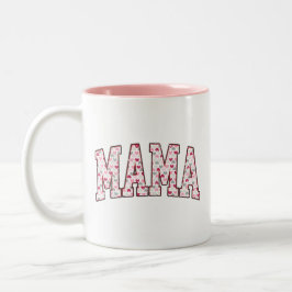 Caneca De Café Em Dois Tons Mama Heart