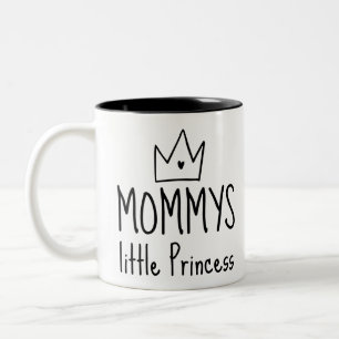 Caneca De Café Em Dois Tons Mamãe Little Princess