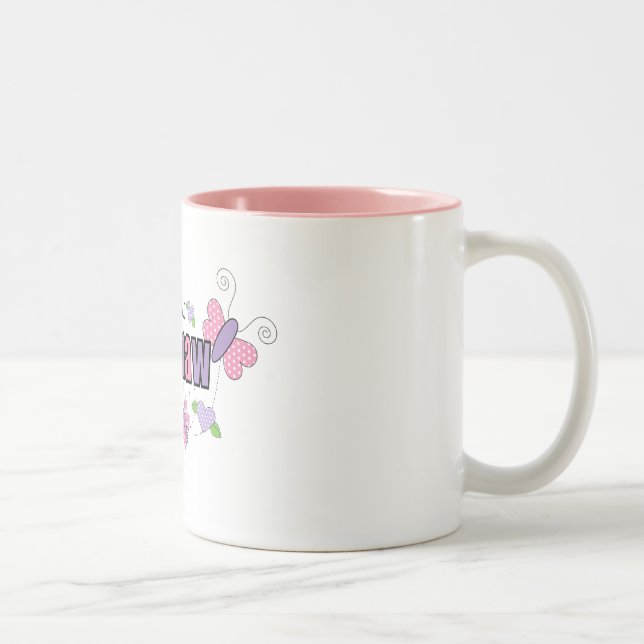 Caneca De Café Em Dois Tons Mamãe Única (Direita)