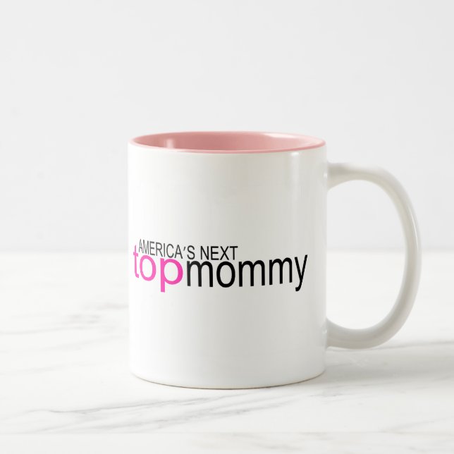 Caneca De Café Em Dois Tons Mamães superiores seguintes de Americas (Direita)