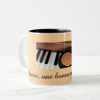 Caneca De Café Em Dois Tons Mamie mug - Une bonne pause