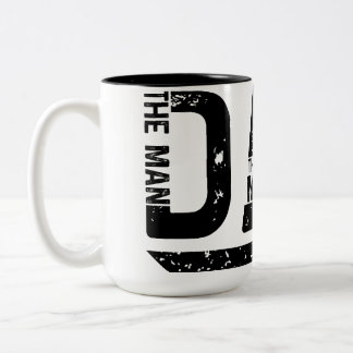 Caneca De Café Em Dois Tons Man Myend Pai Coffee Mug