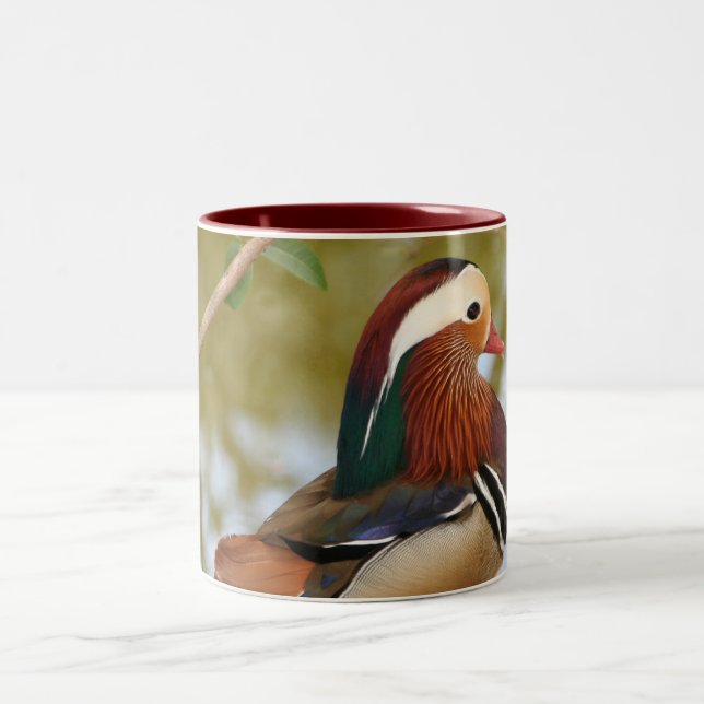 Caneca De Café Em Dois Tons Mandarin Duck (Centro)