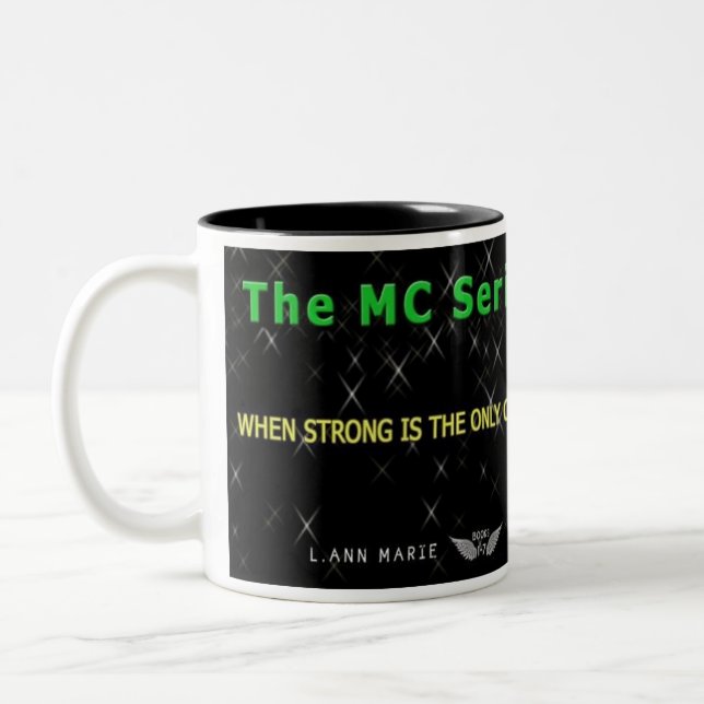 Caneca De Café Em Dois Tons Manga de Badass MC (Esquerda)