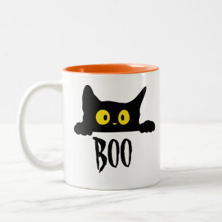 Caneca De Café Em Dois Tons Mangueira Negra Gata Negra E Maçã Negra