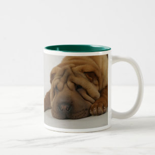 Caneca De Café Em Dois Tons Manhã do pavão-do-mar