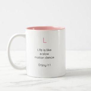 Caneca De Café Em Dois Tons Manhã Motivacional Incrível