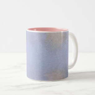 Caneca De Café Em Dois Tons Manhã no Sena perto de Giverny por Claude Monet