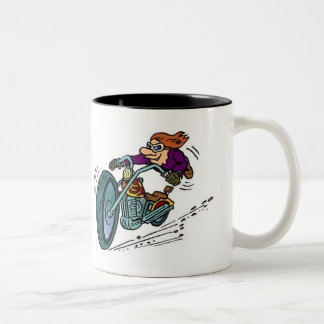 Caneca De Café Em Dois Tons Mantenha o SideUp brilhante!