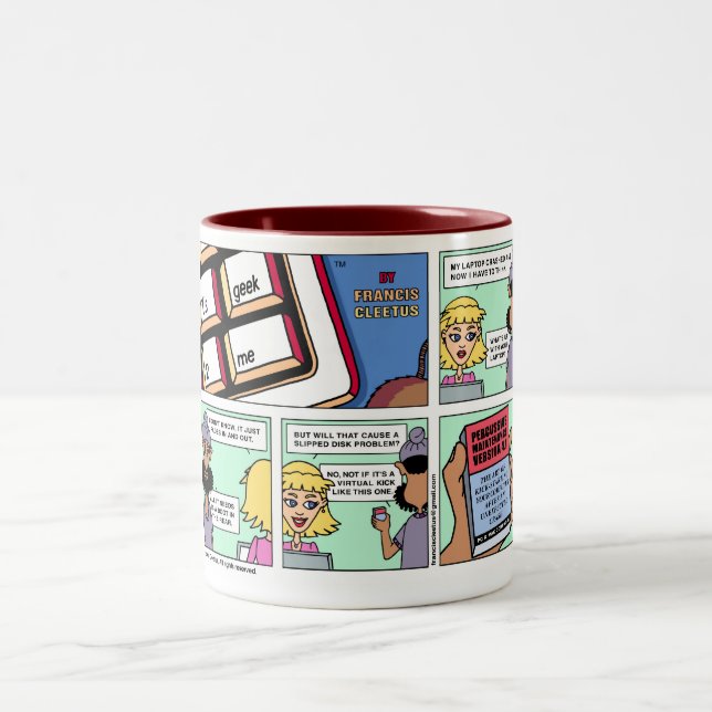 Caneca De Café Em Dois Tons Manutenção percussão? (Centro)